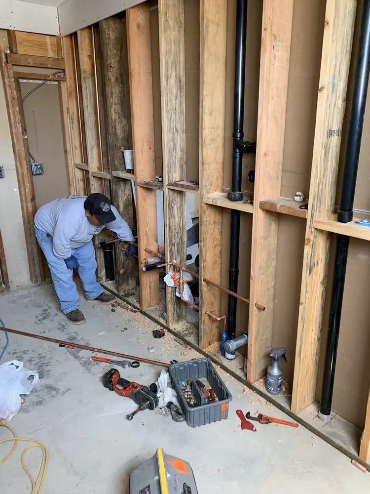 Commercial rough-in plumbing for Gas Line Repair in Susquehanna Hills